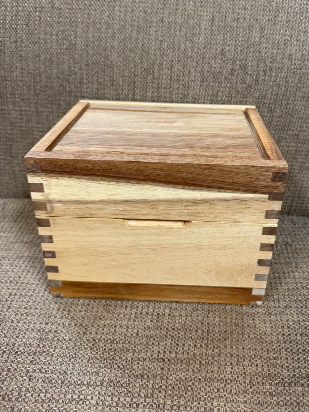 Wood Recipe Box